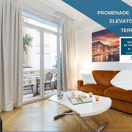 Апартаменты Promenade, 2Pieces Chic Et Clim Avec Terrasse Ницца Экстерьер фото