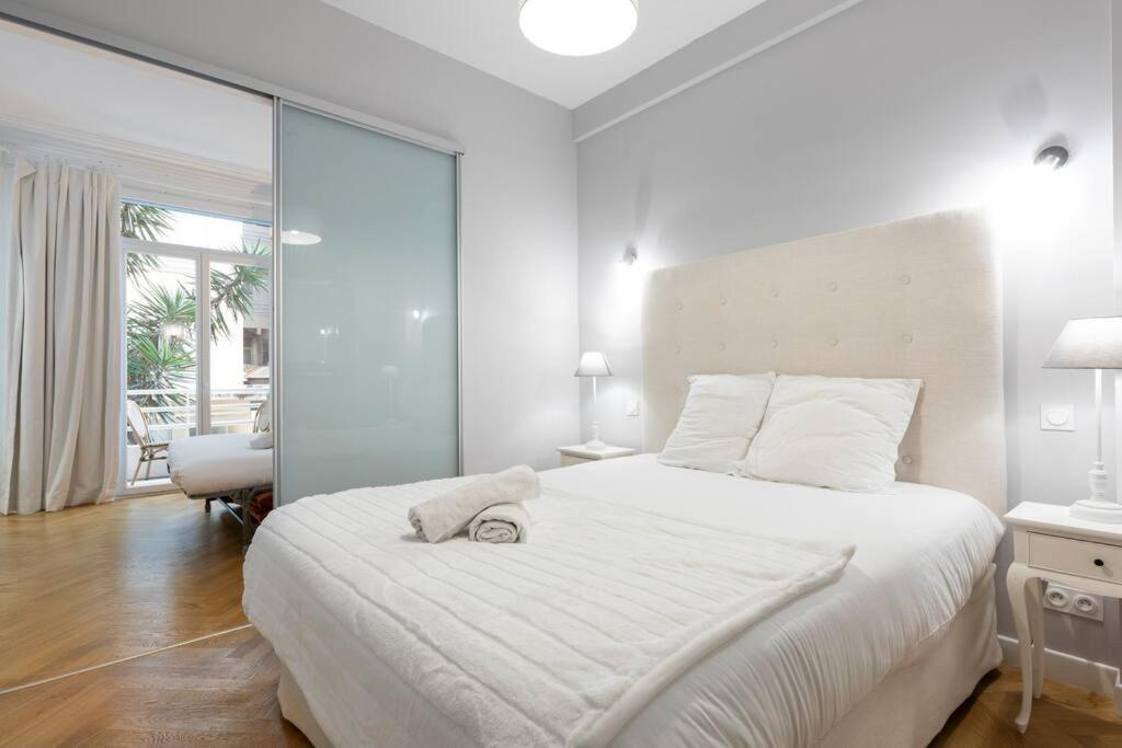 Апартаменты Promenade, 2Pieces Chic Et Clim Avec Terrasse Ницца Экстерьер фото